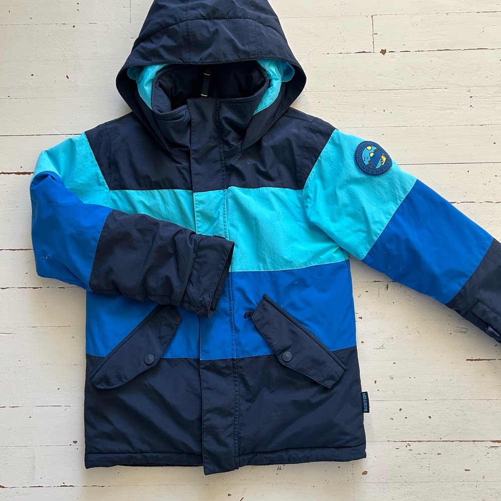 Burton snowboarding jacket / kid size S